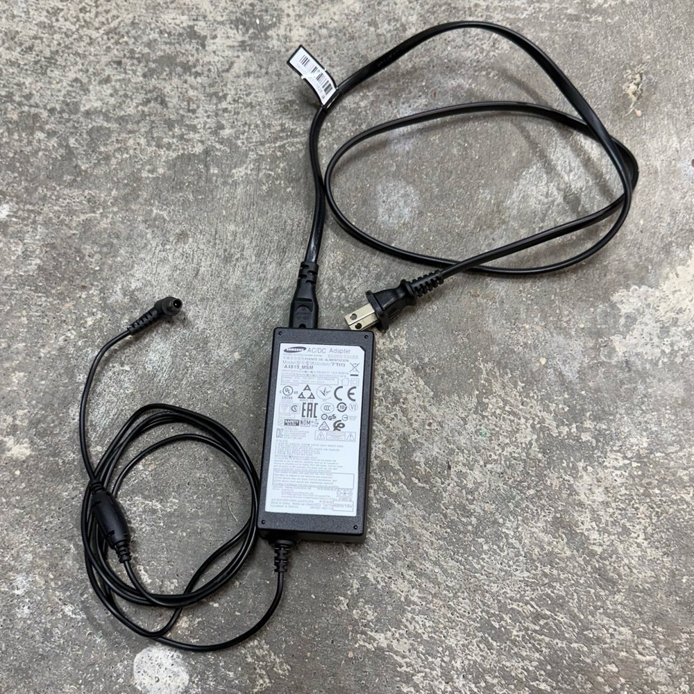 Samsung 19V Power Adapter TV Monitor OEM